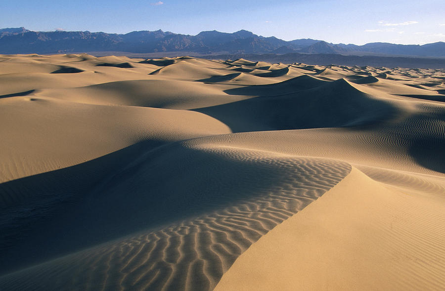 Stovepipe Wells, Sand Dunes Photograph by John Elk