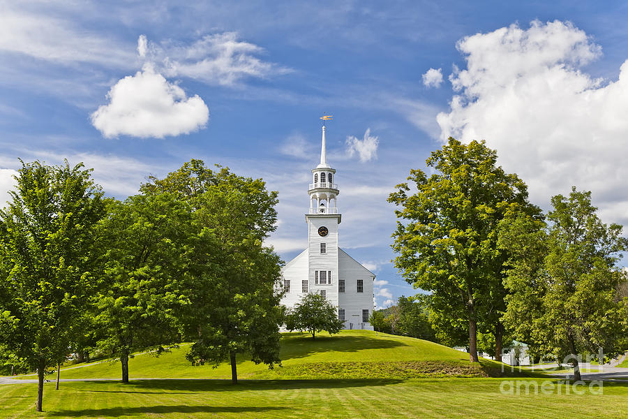 Strafford Vermont Town House Photograph by Alan L Graham - Fine Art America