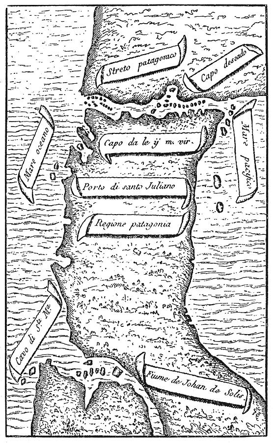 Straits Of Magellan by Granger