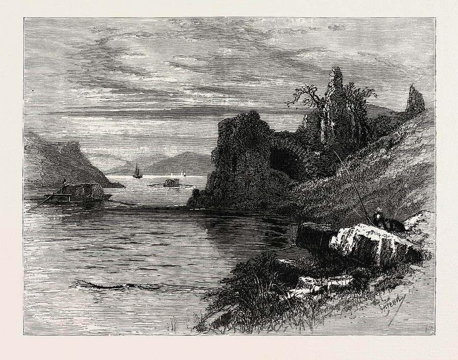 Strancally Castle Drawing by Irish School - Fine Art America