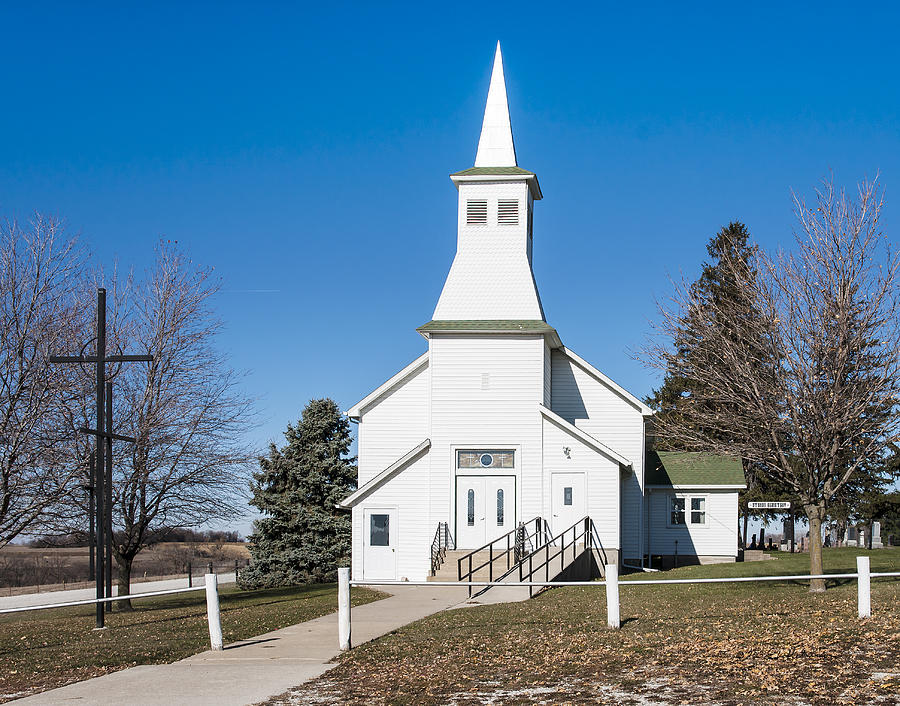 Strand Evangelical Lutheran Church Photograph by Ed Peterson