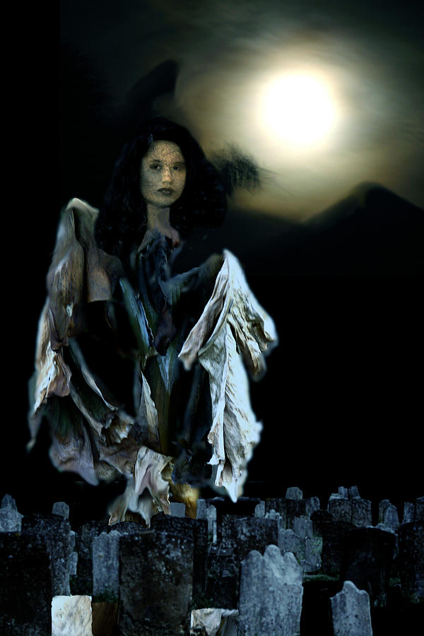 Strange Angel Digital Art by Lisa Yount