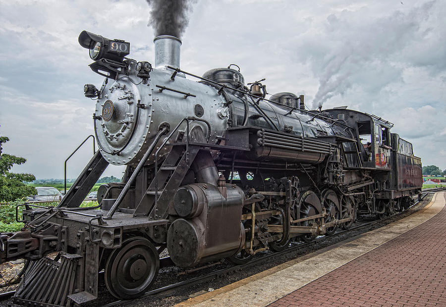 Strasburg Steam train Photograph by Dave Sandt