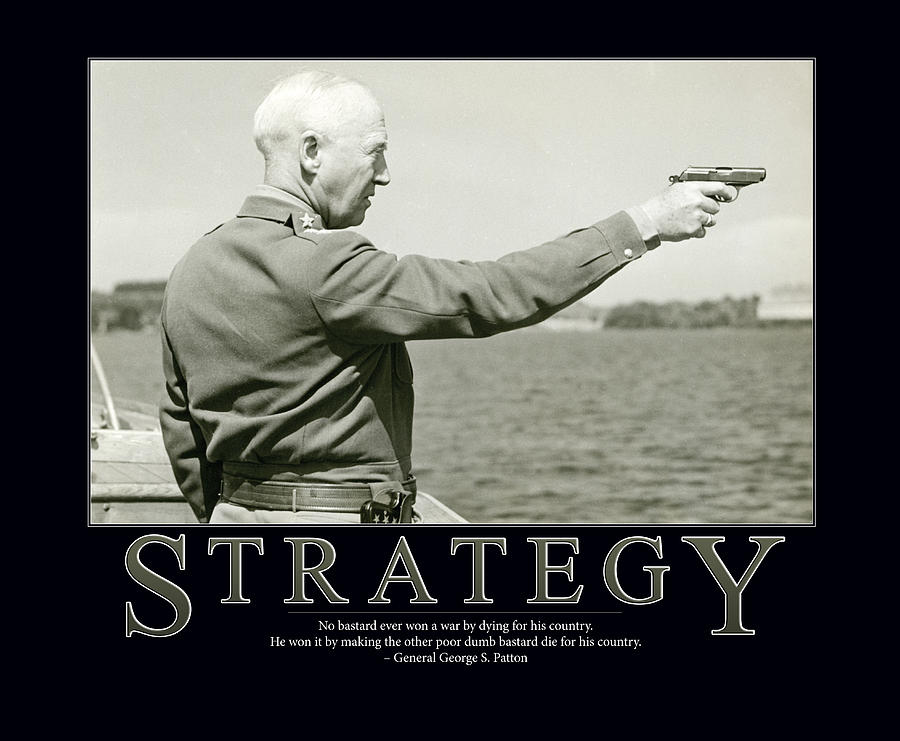 Strategy General George S. Patton Photograph by Retro Images Archive