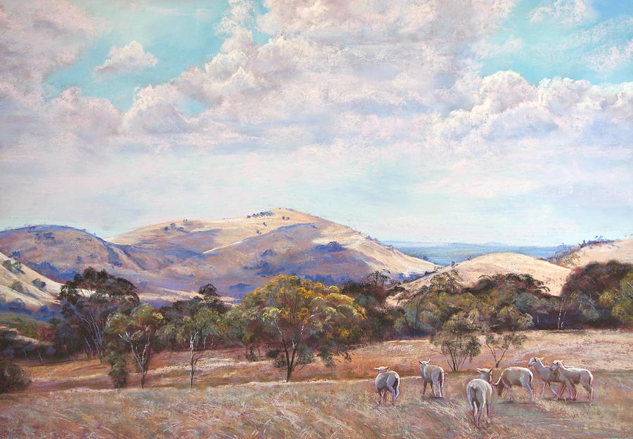 Strathbogie Landscape Painting by Lynda Robinson