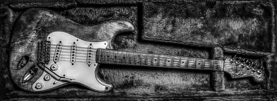 Stratocaster In Grey Photograph by Ray Congrove