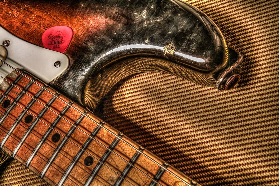 Music Photograph - Stratocaster by Ray Congrove