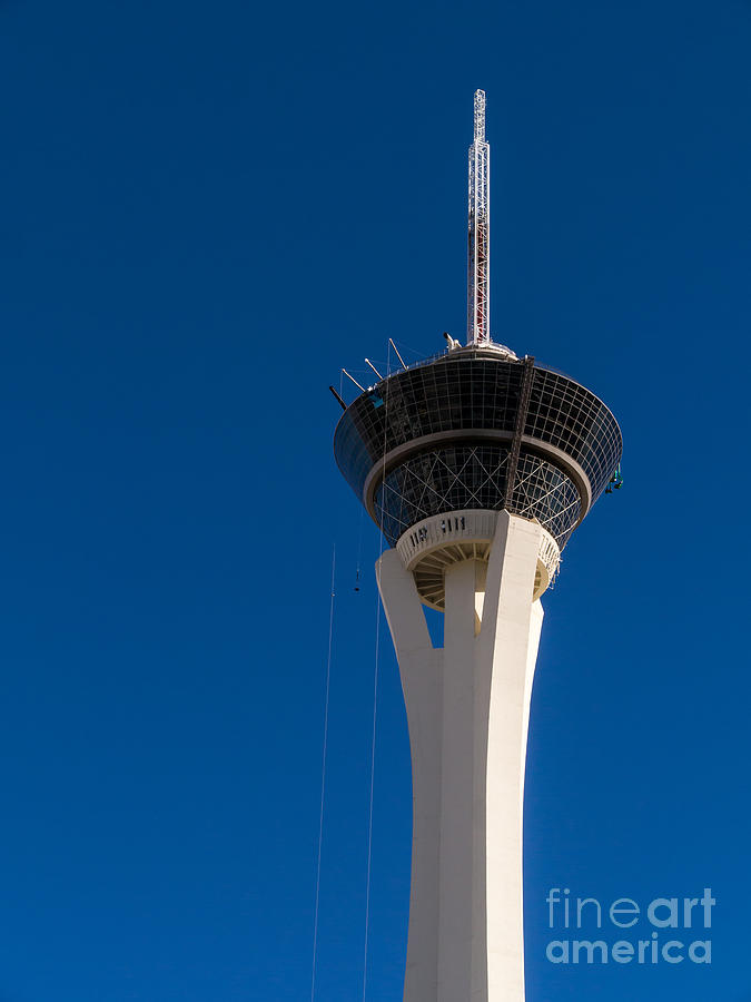 Las Vegas Photograph - Stratosphere Las Vegas by Edward Fielding