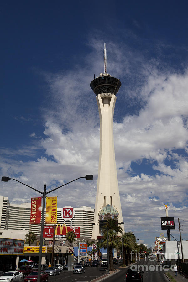 Stratosphere Tower in Las Vegas Photograph by Anthony Totah
