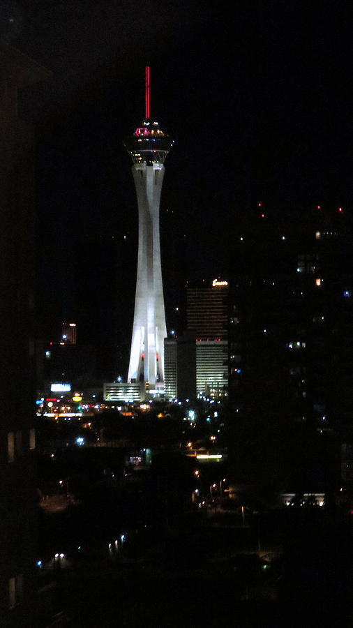 Stratosphere Tower Las Vegas Photograph by Kay Novy