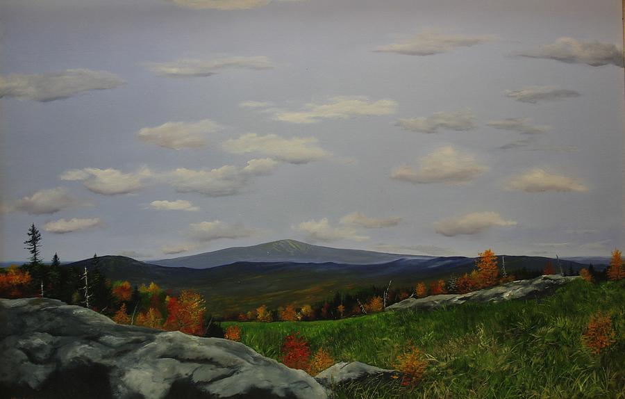 Stratton View Painting by Ken Ahlering