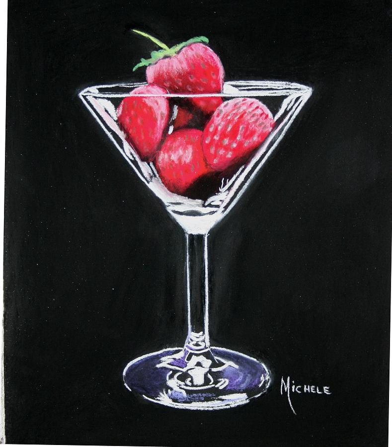 Strawberries Pastel by Michele Turney