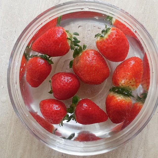 Strawberry Photograph - #strawberries by Zarah Delrosario