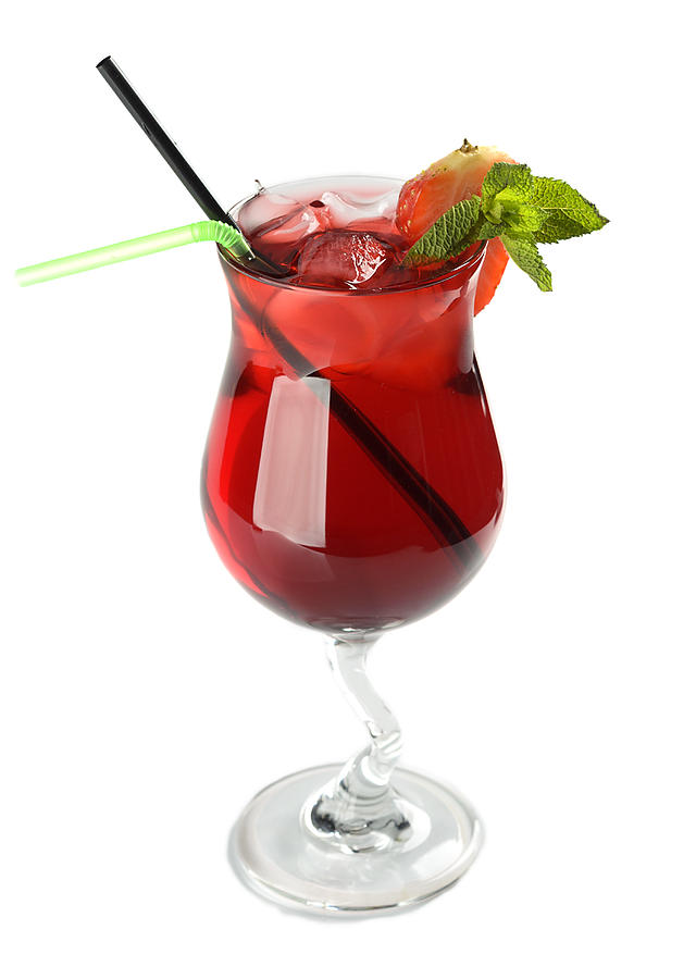 Strawberry Cocktail Photograph