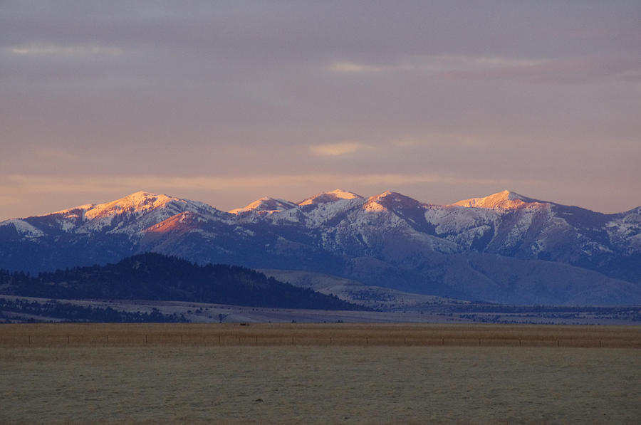 Strawberry Mountains at Dawn Photograph by Mike and Sharon Mathews ...