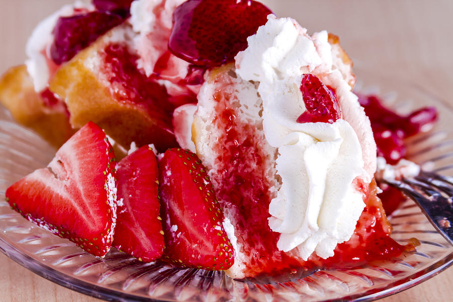 Strawberry Shortcake Photograph by Teri Virbickis