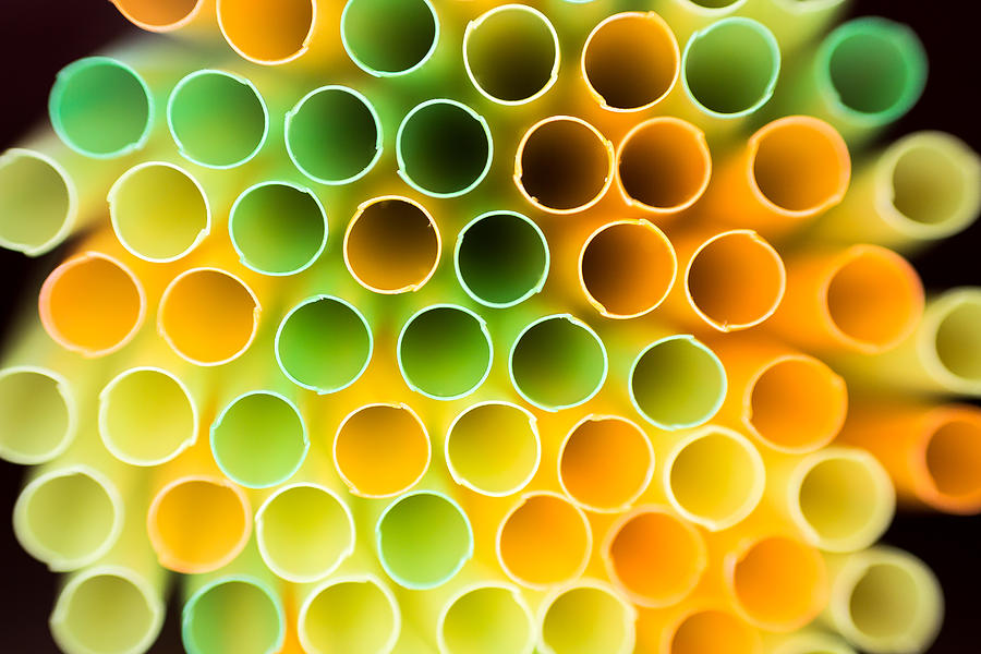 Still Life Photograph - Straws II by Javier Luces
