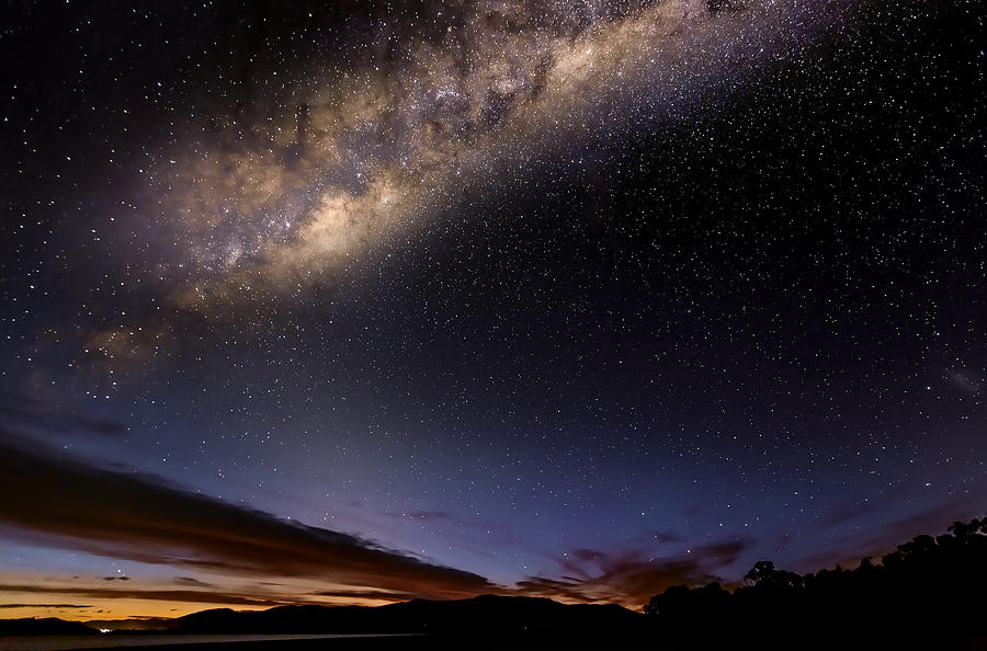 Milky Way Photograph - Streak Show by Mark Lucey