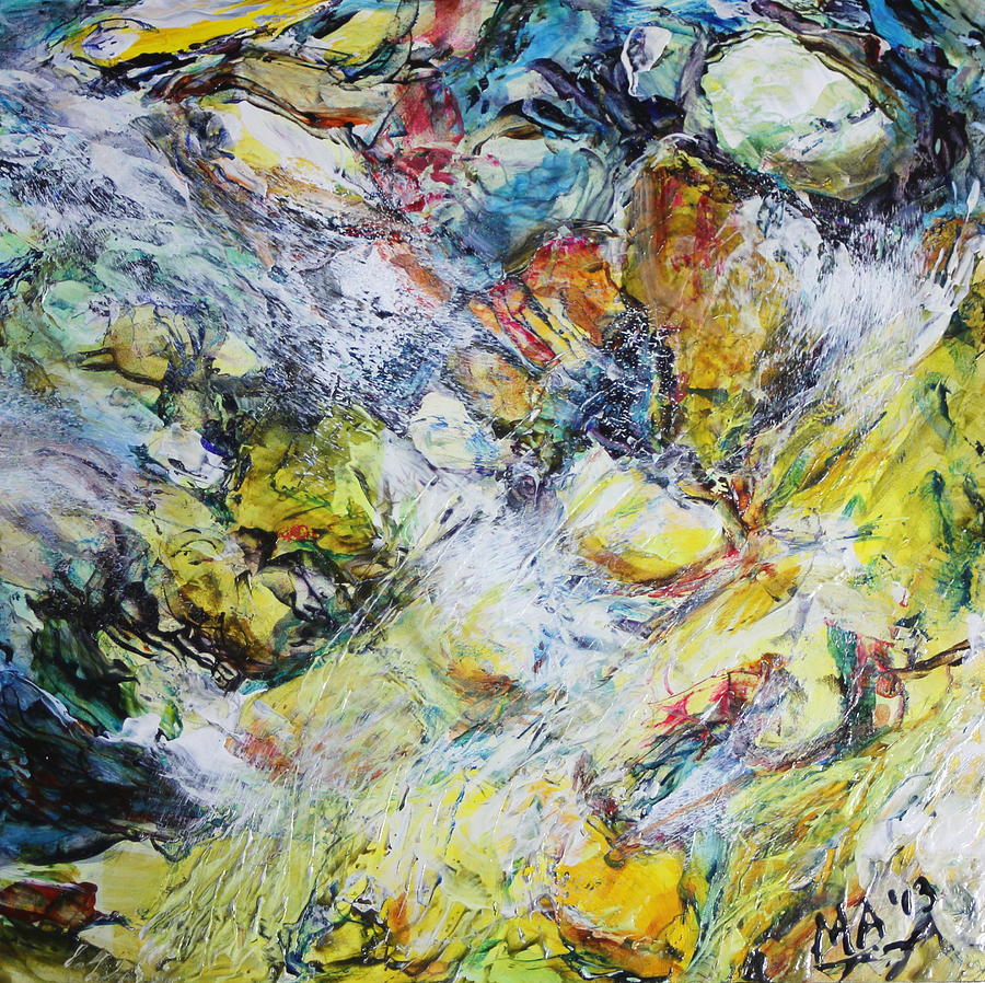 Elbow River Rocks 6 by Madeleine Arnett