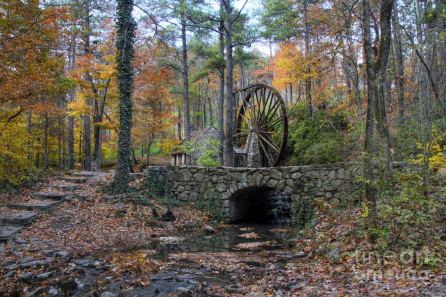 Stream from the Old Grist Mill Photograph by Barbara Bowen