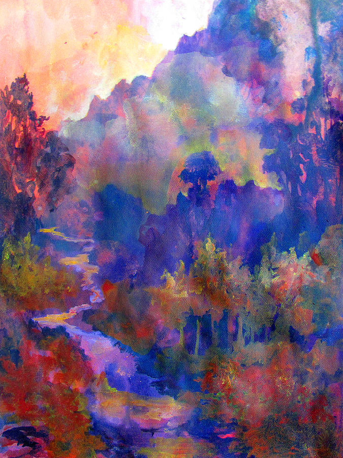 Stream Painting by James Huntley