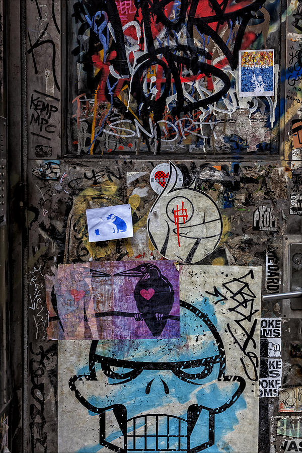 Street Art and Graffiti Soho NYC Photograph by Robert Ullmann
