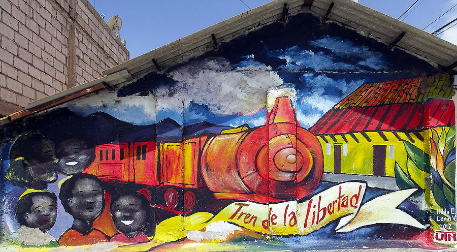 Street Art Ecuador Salinas 4 Photograph by Kurt Van Wagner