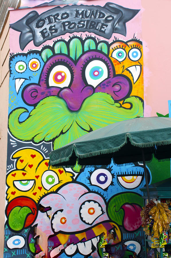 Street Art Lima Peru 2 Photograph by Kurt Van Wagner