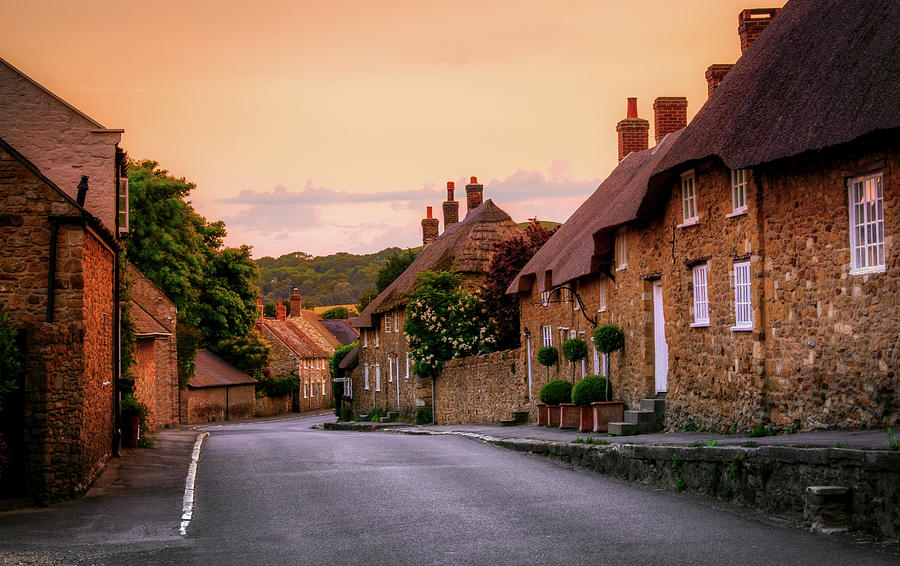 Street At Abbotsbury, Dorset, England Photograph by Joe Daniel Price
