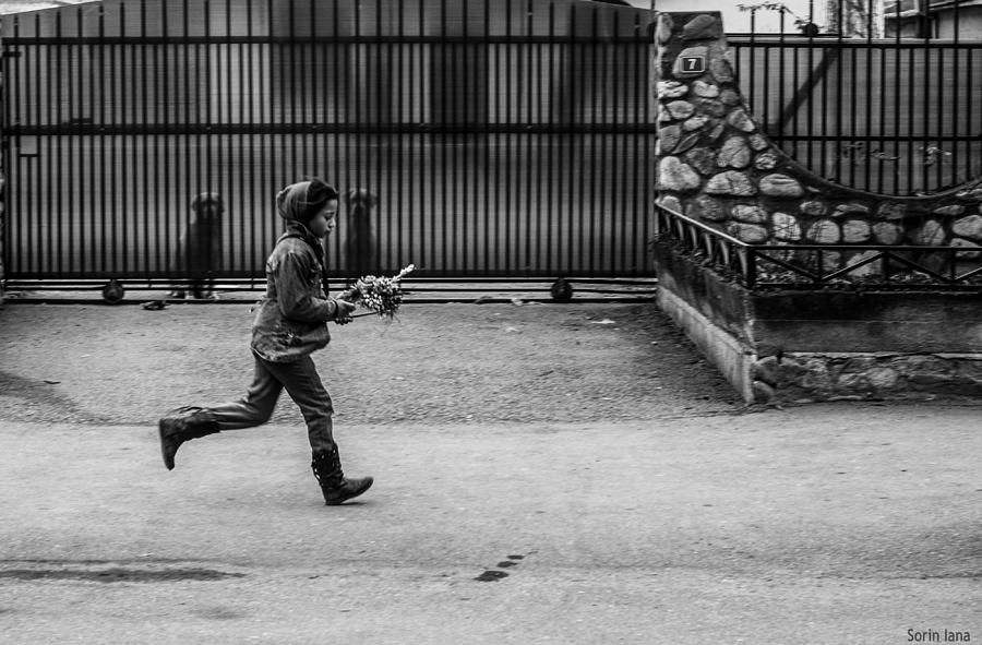 Run On The Street Photograph by Sorin Iana | Fine Art America
