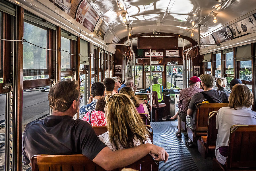 Street Car Life - In The Moment Photograph by Brian Wright