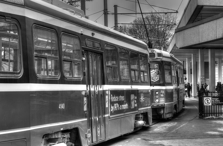 Street Cars in Monochrome Photograph by Nicky Jameson