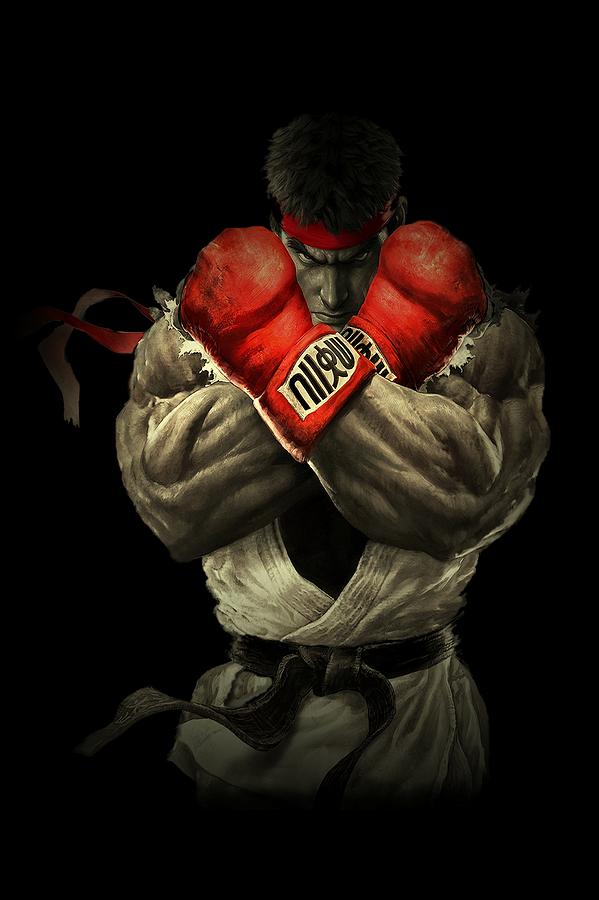 Street Fighter Digital Art by Movie Poster Prints