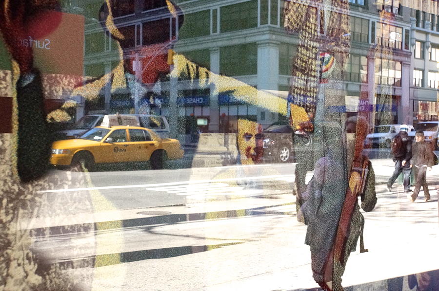Illusion Photograph - Street Fighting Man by Heidi Horowitz Illusion Photograph - Street Fighting Man by Heidi Horowitz