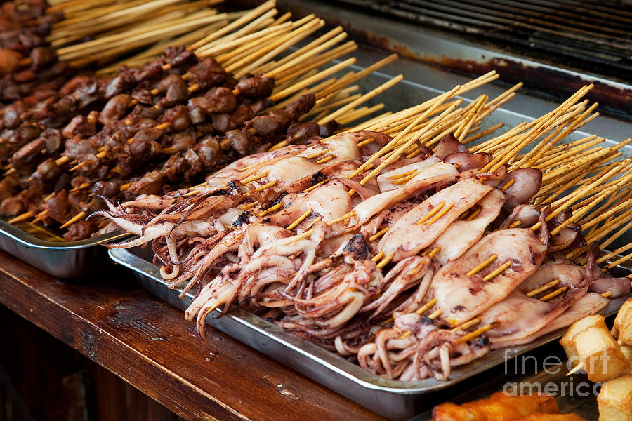 Street Food, China Photograph by David Davis