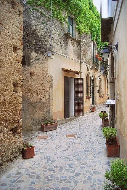 Street Geraci Italy Photograph by Caroline Stella
