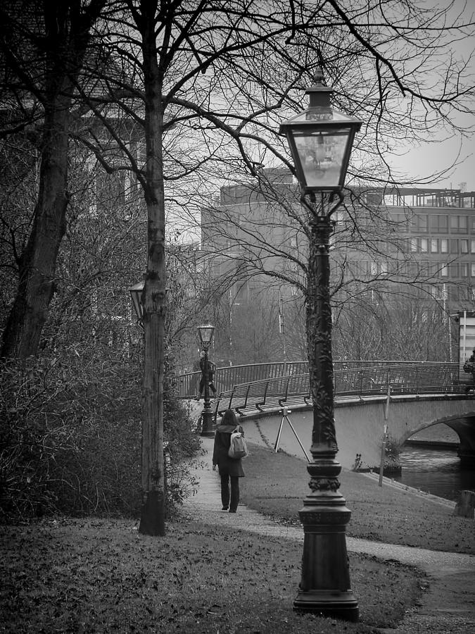 City Photograph - Street in Amsterdam  by Sanjeewa Marasinghe