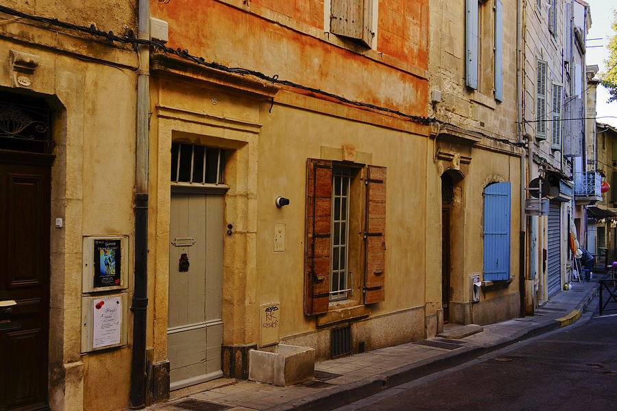 Arles Photograph - Street in Arles France DSC01780  by Greg Kluempers