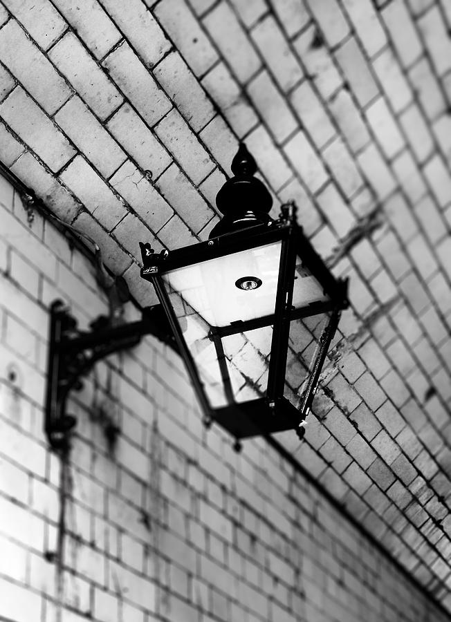 London Photograph - Street Lamp by Mark Rogan