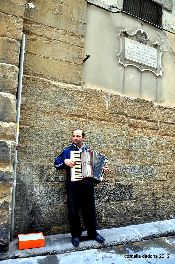 Street Musician Photograph