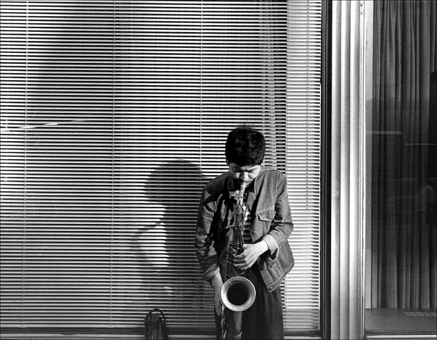 Street Musician Saxophone Photograph by Robert Ullmann