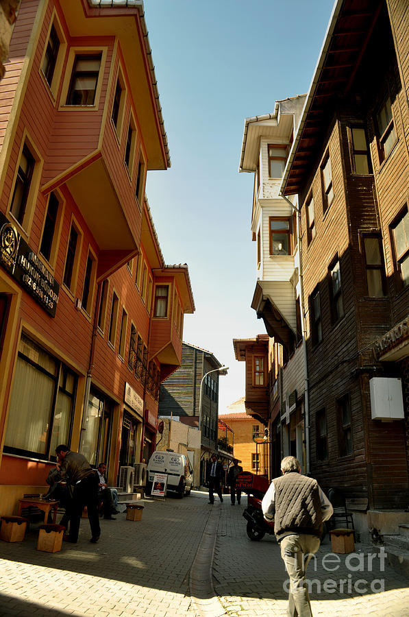 Turkey Photograph - street of Istanbul by Bener Kavukcuoglu