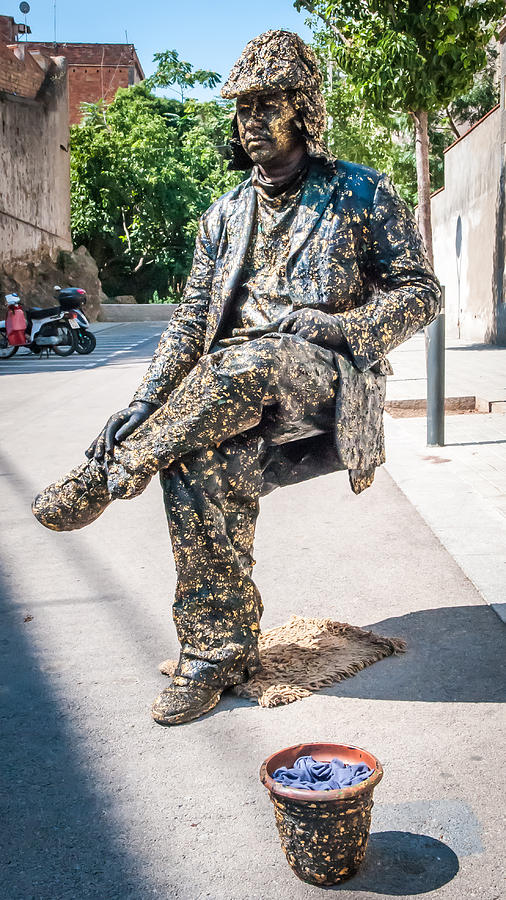 Street Performer Photograph by William Krumpelman - Fine Art America