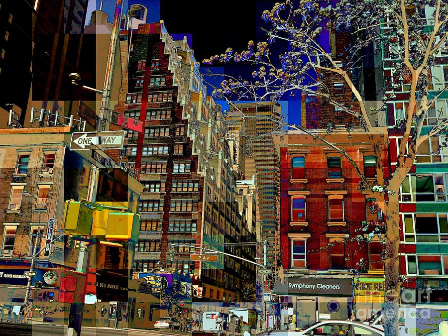 New York Street Scene - Early Spring Photograph by Miriam Danar - Pixels
