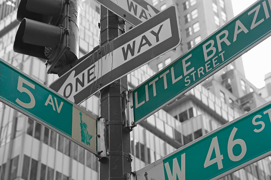 Street Signs For Fifth Avenue Photograph By Jaroslav Frank