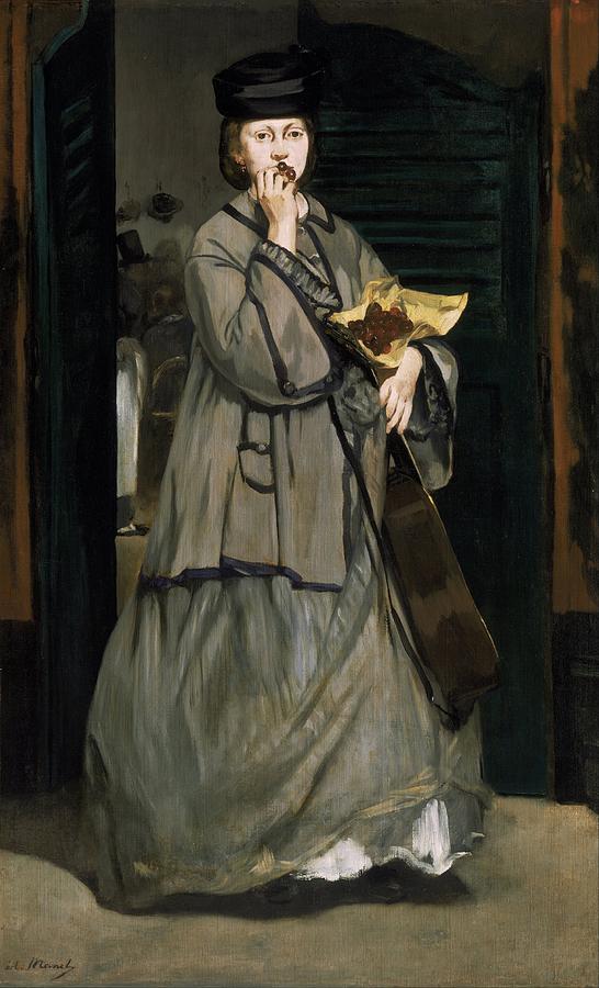 Edouard Manet Painting - Street Singer by Edouard Manet