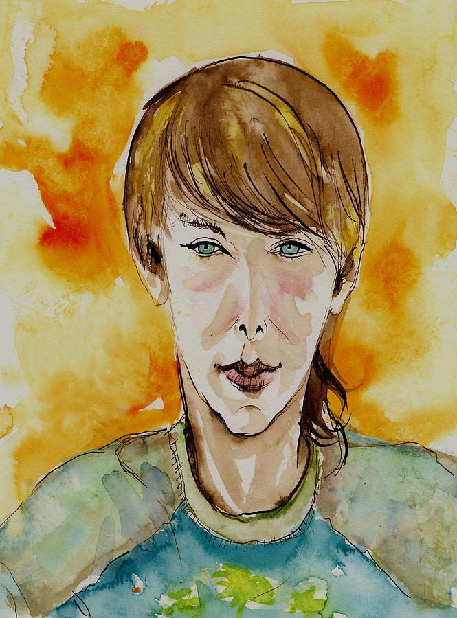 Portrait Painting - Street Smart Kid by ITI Ion Vincent Danu
