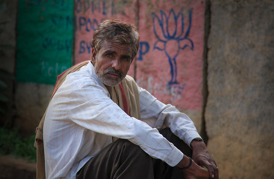Street Vendor - India Photograph by Matthew Onheiber