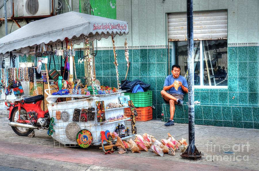 Street Vendor Photograph by Debbi Granruth