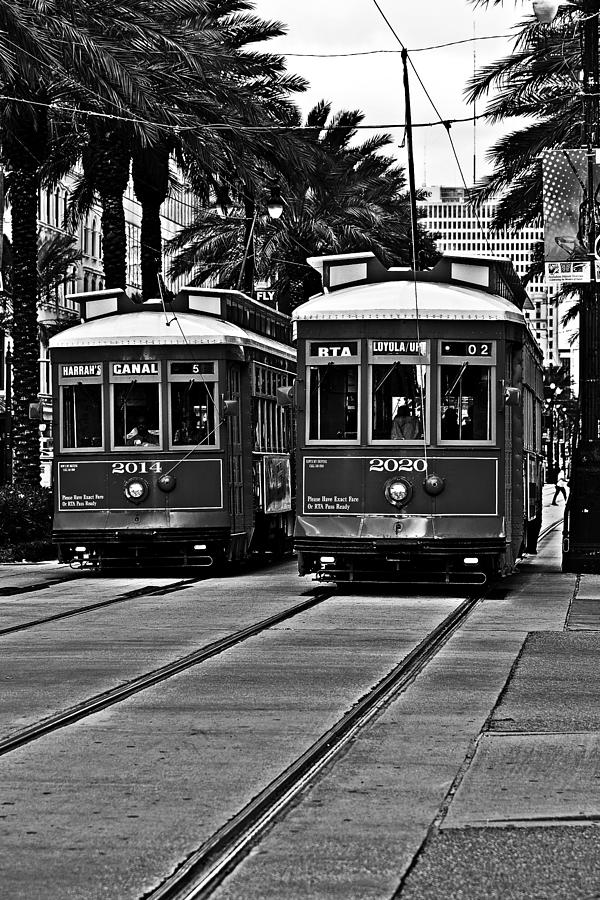 Streetcars New Orleans Photograph by Alexandra Till